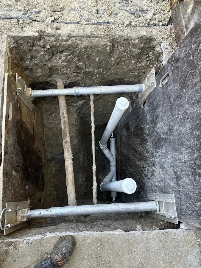 Experienced plumber completing Gas Line Repair work in Lindstrom